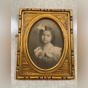 Antique Bromfield Street Boston MA Girl Picture